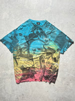 Stussy Goosebumps AOP T Shirt (XL)