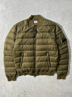 CP Company Lens Shell Down bomber jacket (M)