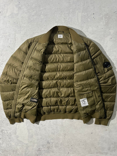 CP Company Lens Shell Down bomber jacket (M)