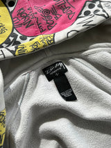 00's Stussy Comic Heavyweight Zip Up Hoodie (M)