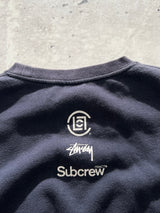 Stussy Subcrew heavyweight crewneck sweatshirt (L)