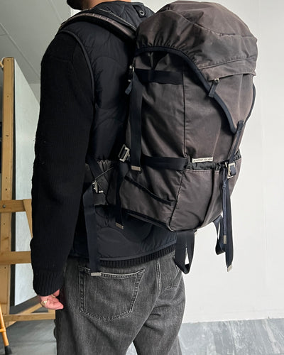 SS/00 Stone Island Spell Out Hiking Backpack (One Size)