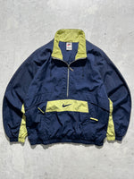 90's Nike 1/2 Zip Ripstop Pullover Jacket (M)