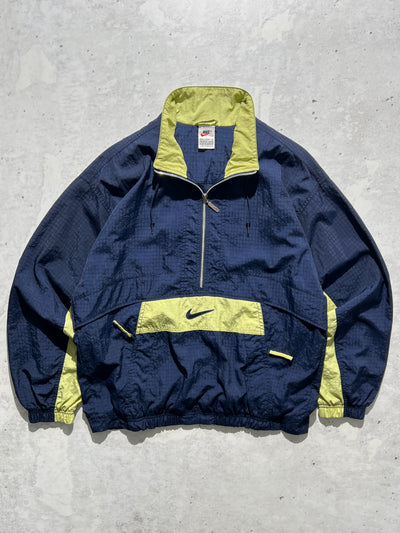 90's Nike 1/2 Zip Ripstop Pullover Jacket (M)