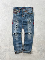 00's True Religion Ricky Ripped Jeans (W32 x L32/34)