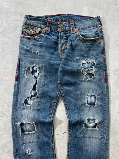 True Religion Ricky Ripped Jeans (W32 x L32/34)