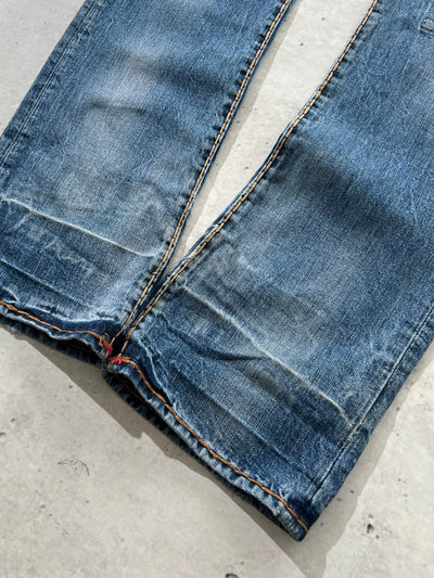 True Religion Ricky Ripped Jeans (W32 x L32/34)