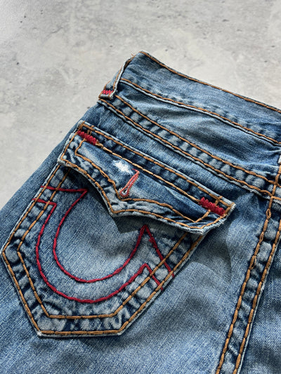 True Religion Ricky Ripped Jeans (W32 x L32/34)