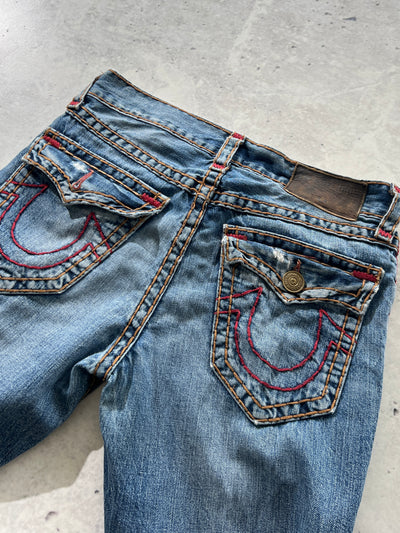 True Religion Ricky Ripped Jeans (W32 x L32/34)