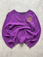 Ralph Lauren Sport V Neck Knit Jumper (Women's XL)