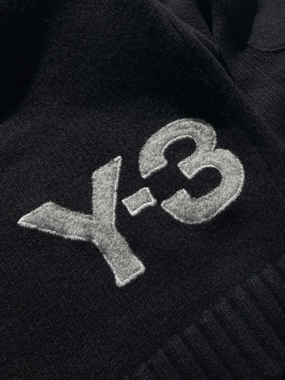 Y-3 Adidas Heavyweight Chunky Knit Zip Up Hoodie (L)