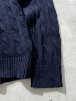 Ralph Lauren Cable Knit Crewneck Jumper (L)