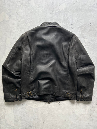 90's Ralph Lauren Polo Jeans Leather Jacket (L)