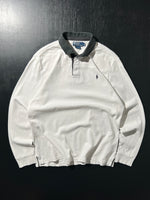 90's Ralph Lauren heavyweight rugby shirt (L)