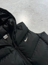 00's Nike Down Fill Zip Up Hooded Gilet (M)