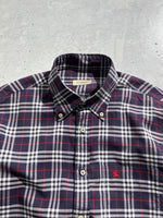 00's Burberry Nova Check Shirt (L)