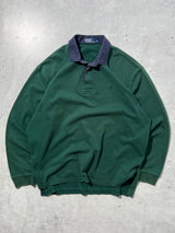 90's Ralph Lauren Heavyweight Rugby Shirt (XL)