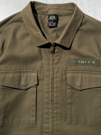 Oakley Heavy Canvas Zip Up Overshirt (L)