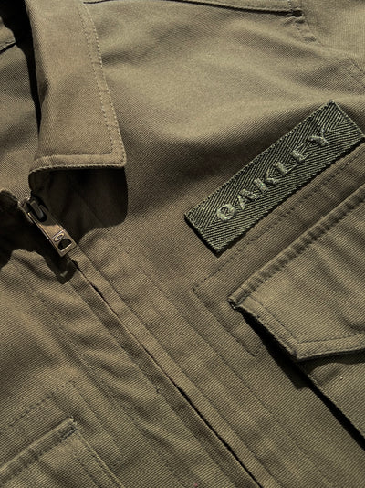 Oakley Heavy Canvas Zip Up Overshirt (L)