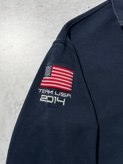 2014 Ralph Lauren Team USA Olympics Zip Up Sweatshirt (M)