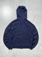 90's Majestic New York Yankees heavyweight zip Up Hoodie (M)