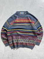 Vintage Missoni Patterned Knit Jumper (S)