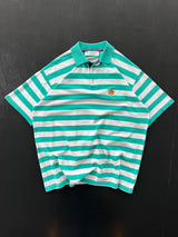 90's Burberry Stripe Polo Shirt (XL)