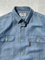 Vintage Armani Jeans Textured Cotton Shirt (L)