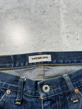 BAPE Spell Out Low Rise Jeans (Women's UK 8/10)