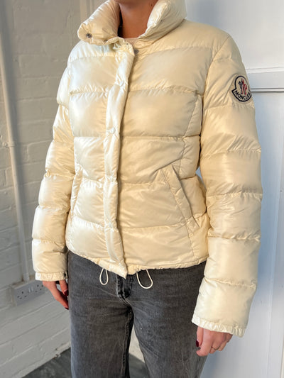 Moncler Down Fill Zip Up Jacket (Womens S)