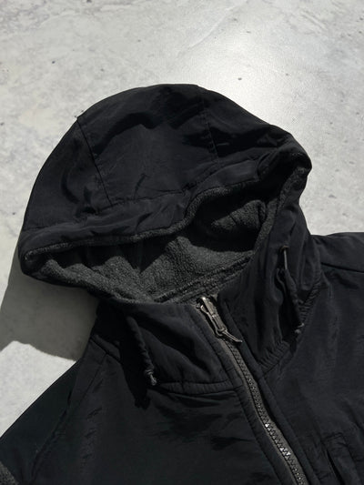 90's The North Face Zip Up Denali Hooded Fleece (S)