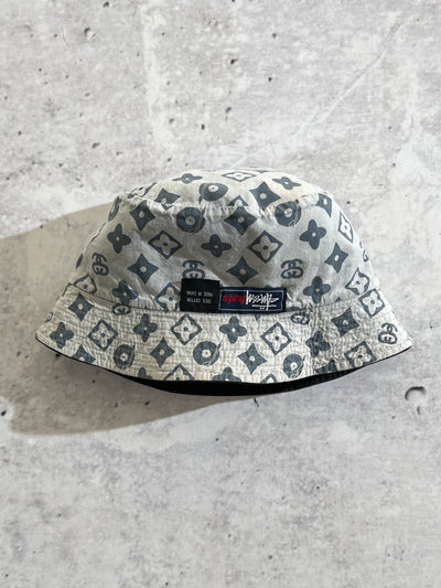 90's Stussy reversible LV bucket hat (one size)