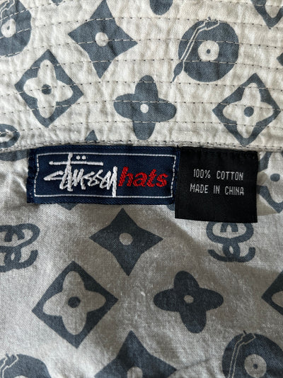 90's Stussy reversible LV bucket hat (one size)