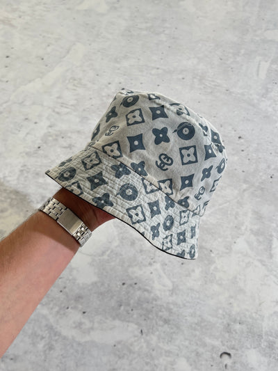 90's Stussy reversible LV bucket hat (one size)