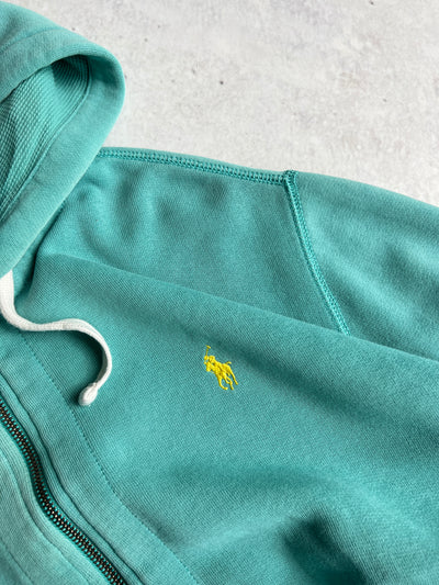 90's Ralph Lauren heavyweight Zip Up Hoodie (M)