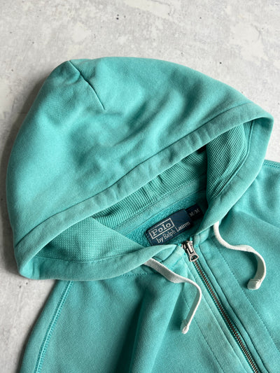 90's Ralph Lauren heavyweight Zip Up Hoodie (M)