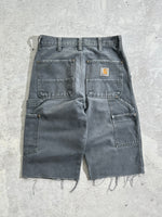 Vintage Carhartt duck canvas carpenter shorts (W28)