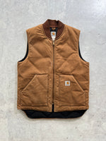 Vintage Carhartt Duck Canvas Padded Gilet (L)