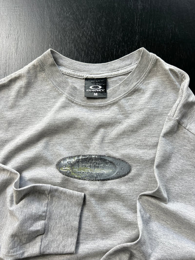 Vintage Oakley Long Sleeve Graphic T Shirt (S)