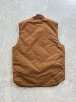 Vintage Carhartt Duck Canvas Padded Gilet (L)