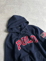 Ralph Lauren Polo Pullover Fleece Hoodie (M)