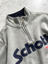 Schott NYC 1/4 zip pullover sweatshirt (S)