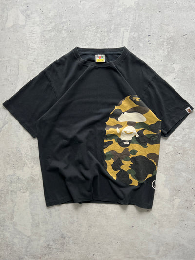 BAPE A Bathing Ape Camo Head T Shirt (XL)