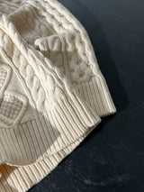 Vintage Fred Perry Chunky Knit Turtle Neck Jumper (L)