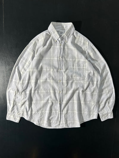 SS/96 CP Company Checked Cotton Shirt (L)