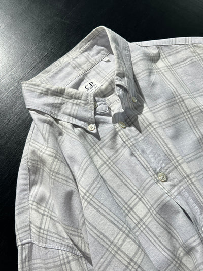 SS/96 CP Company Checked Cotton Shirt (L)