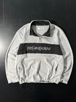 Vintage YSL Spell Out 1/4 Zip Fleece (XXL)