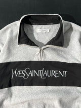 Vintage YSL Spell Out 1/4 Zip Fleece (XXL)