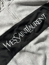 Vintage YSL Spell Out 1/4 Zip Fleece (XXL)