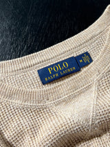 Ralph Lauren Waffle Knit Crewneck Jumper (L)